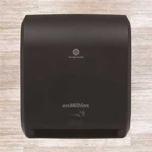 ENMOTION 59462A Black 10 Automated Touchless Roll Paper Towel Dispenser