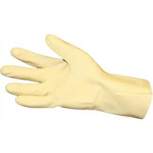 IMPACT 8118L-90 ProGuard Large Yellow Unlined Latex Gloves