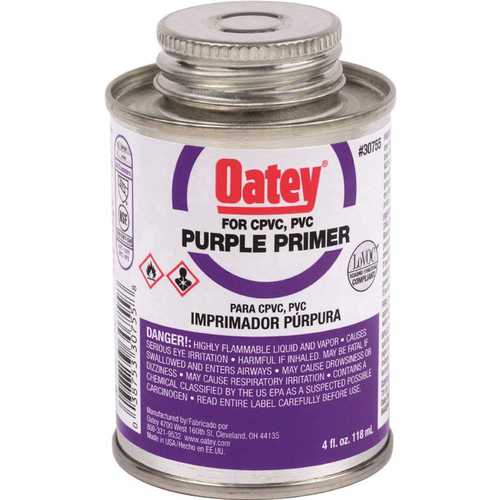 Oatey 307553 4 oz. PVC Purple Primer