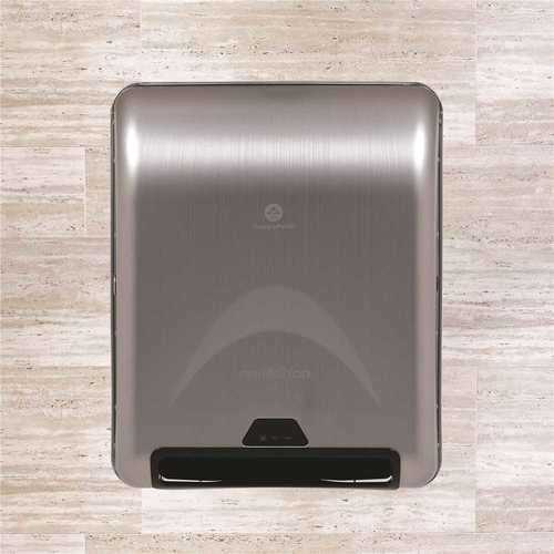 8 in. Recessed Stainless Automated Roll Towel Dispenser