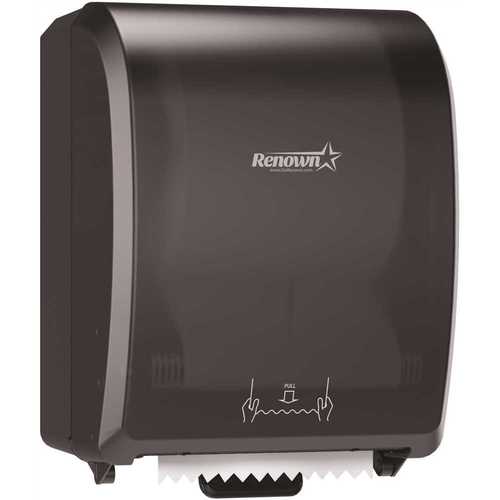 Renown REN05173-WB 8 in. Black Mechanical Paper Towel Dispenser