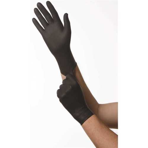 Ambitex NSM720BLK Nitrle XP Exam Black Gloves - pack of 10