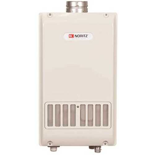 Noritz GQ-2857WX-F US LP 199,900 BTU 9.8 GPM Residential Indoor Single Vent Liquid Propane Gas Tankless Water Heater