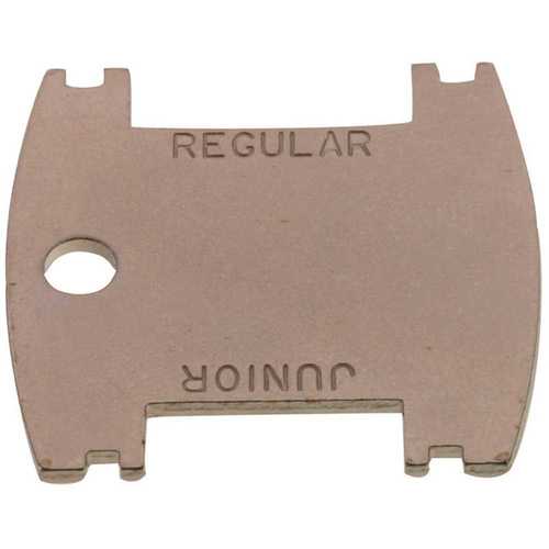 Aerator Key for Regular and Junior Size Vandal Proof Housings, Zinc Plated