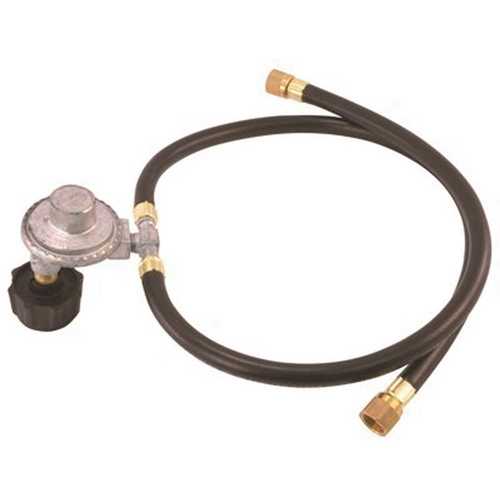 National Brand Alternative R5001FC-TR-0256 Regulator with Type 1 Connector Dual Hose