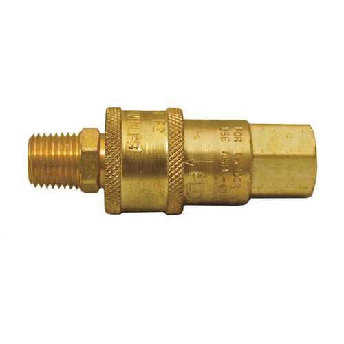 Quick Connector 1/4 in. Male NPT x 3/8 in. Female NPT