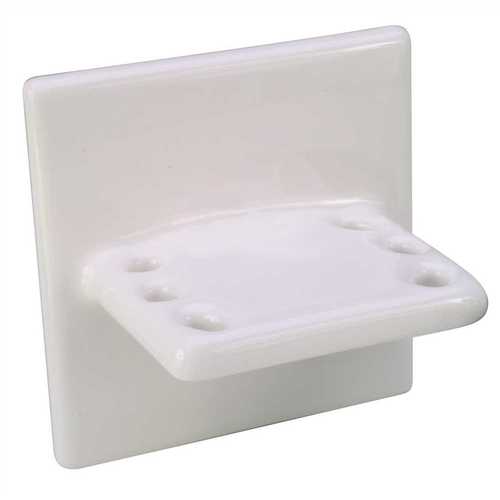 Ceramic Toothbrush Holder, Grout-In