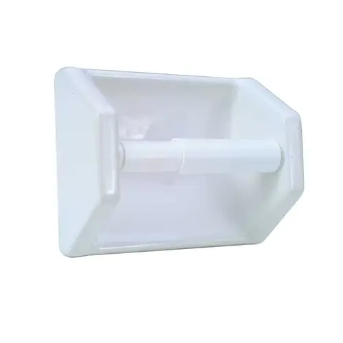 Proplus 43901 Ceramic Toilet Tissue Holder- Slip-On Clip