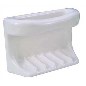 Ceramic Soap Dish For Shower Wall White Soap Holder