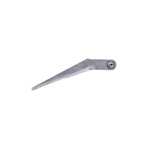 Serrated Windshield Cutout Angled Long Knife Blade