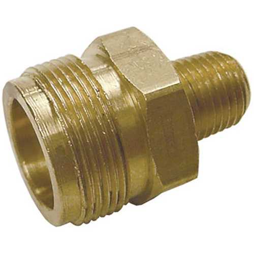 Gas Appliance Adapter Fitting 1 in. 20 Male x 1/4 in. MPT