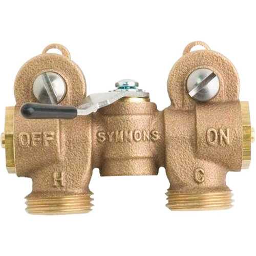 Symmons W-400 1 in. Copper IPS PE Laundry-Mate Washing Machine Valve