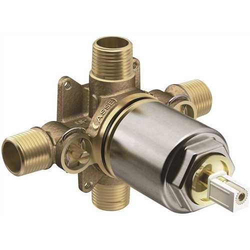 Moen 45311 Pressure Balancing In-Wall Cycling Valve with Stops (Male IPS / CC)