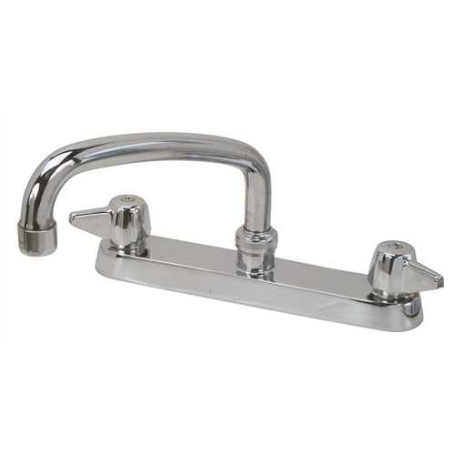 2-Handle Kitchen Faucet in PVD Polished Chrome