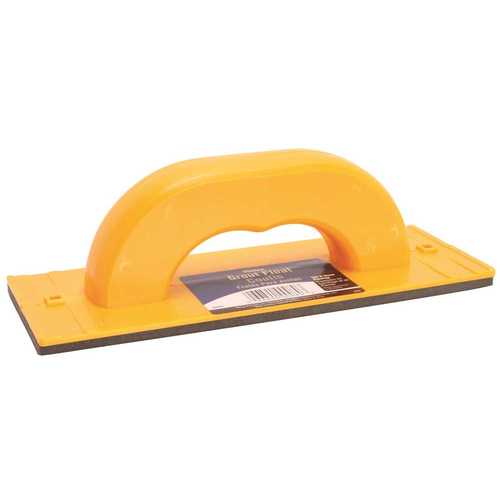 80 Grout Float, Plastic, Yellow
