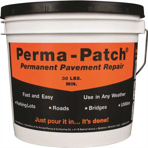 Perma-Patch PP-30CP 30 lbs. Asphalt Repair Material
