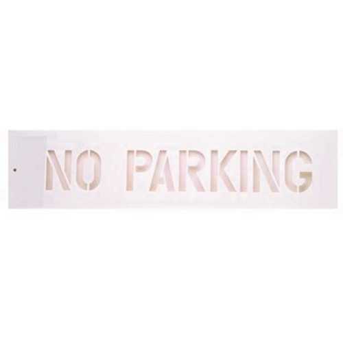 24 in. x 5 in. No Parking Parking Lot Stencil