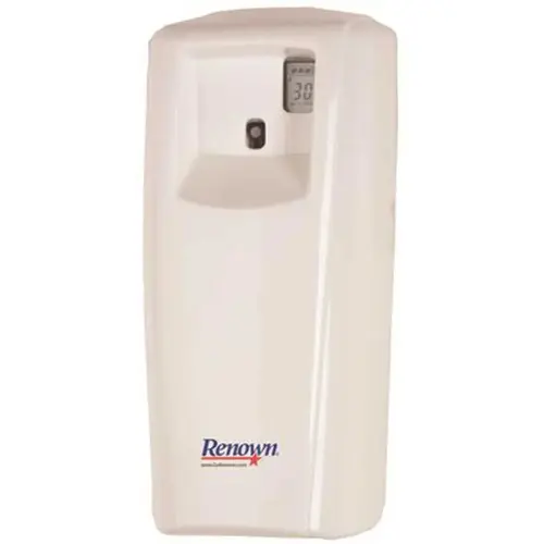 6 oz. White LCD Aerosol Automatic Air Freshener Dispenser
