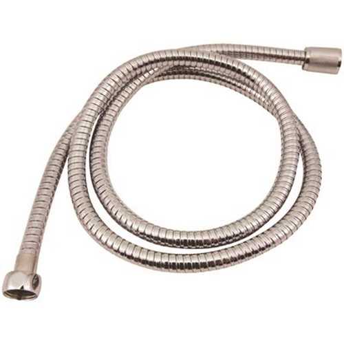 60 in. Showerhead Hose, Chrome Plated Metal