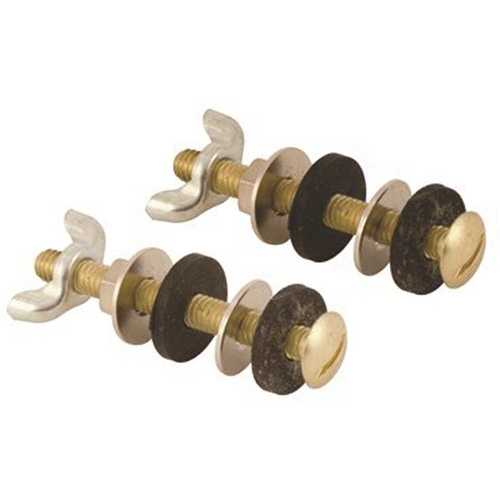 Proplus 900191 5/16 in. x 3 in. Tank to Bowl Bolts, Brass Plated