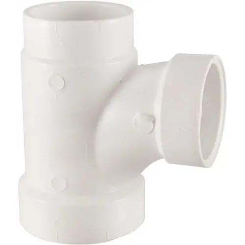 COPY 0 2 in. x 1-1/2 in. x 1-1/2 in. PVC All Hub Sanitary Tee