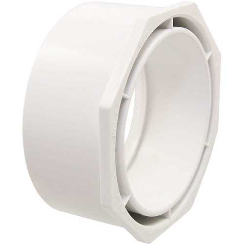 COPY 0 3 in. x 2 in. PVC DWV Spigot x Hub Flush Bushing