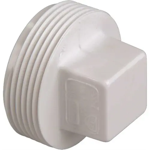 COPY 0 4 in. PVC DWV MIPT Cleanout Plug