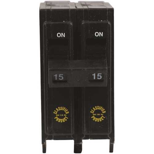 CH Series 120/240-Volt 15 Amp Double-Pole Classified Circuit Breaker