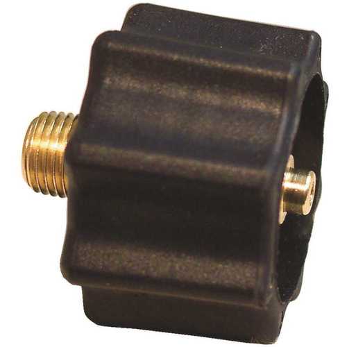 QCC Connector 1-5/16 in. F-ASME x 1/4 in. MNPT with Express Flow 100,000 BTU