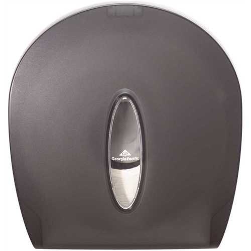 GEORGIA-PACIFIC 59009 Translucent Smoke Jumbo Junior Bathroom Tissue Dispenser