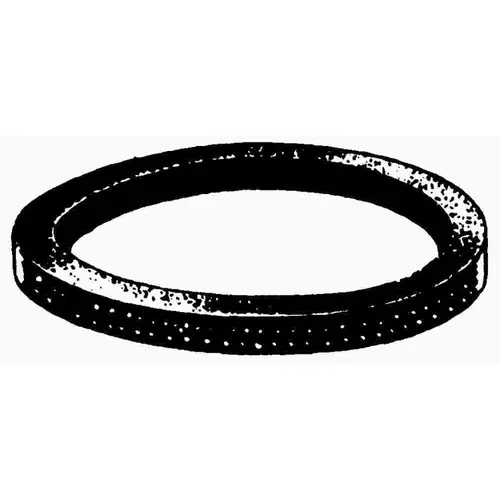 REINFORCED RUBBER WASHER, RU-104, 1-3/4 IN. X 1-5/16 IN. X 1/8 IN