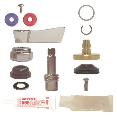 RIGHT HAND STEM AND HANDLE ASSEMBLY TYPE: COLD