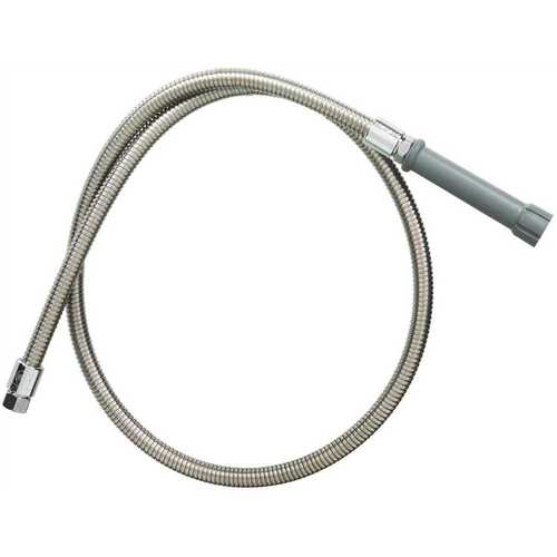 Commercial 96 in. Stainless Steel Hose with Grip Handle