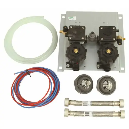 AIR CONTROL DUAL TEMPERATURE METERING VALVE, WITH PUSHBUTTON