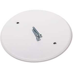 BELL 5653-1 5 in. Round Blank Metal Flat Cover