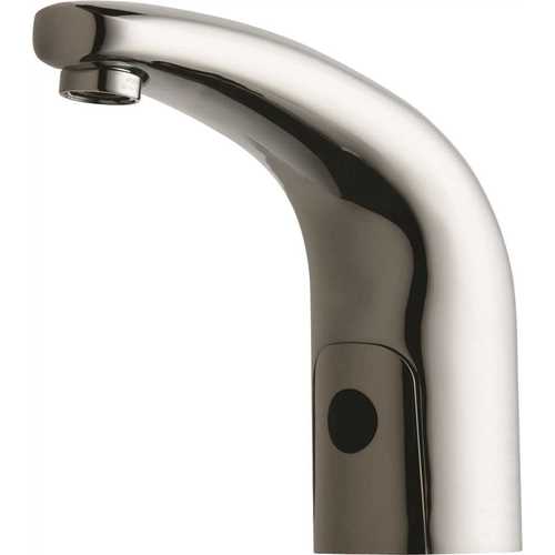 Deck Mounted, Single Hole Touchless HyTronic Electronic Traditional Bathroom Faucet with Chrome Plate Finish