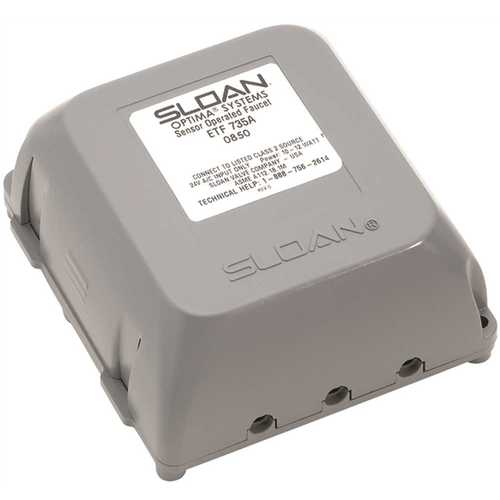 SLOAN VALVE COMPANY 0365752 ETF-735-A CONTROL MODULE JUNCTION BOX