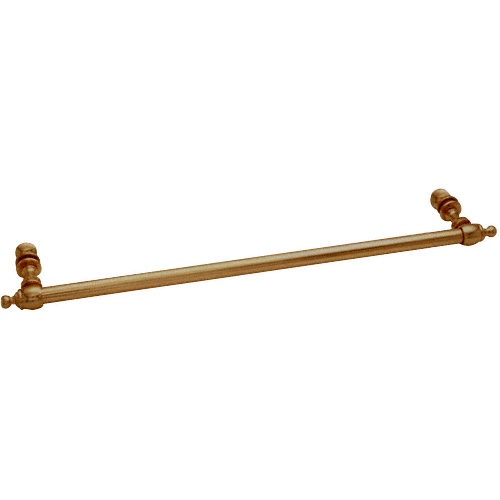 CRL C0L24ABR Antique Brass 24" Colonial Style Single-Sided Towel Bar