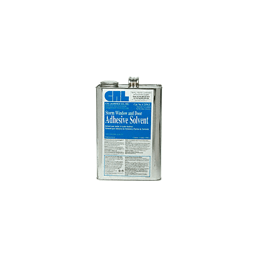 Storm Window and Door Frame Adhesive Solvent