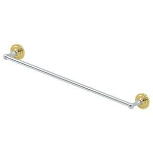 Chrome and discount gold towel bar