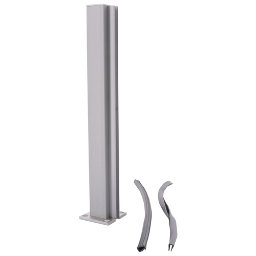 CRL D990A12E Satin Anodized 12" End Design Series Partition Post