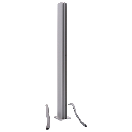 CRL D990A18E Satin Anodized 18" End Design Series Partition Post