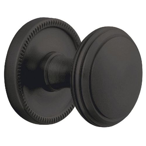 Preconfigured 5069 Knob with 5076 Rose Half Dummy Lock Oil Rubbed Bronze Finish