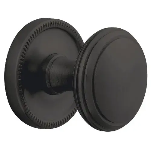 Preconfigured 5069 Knob with 5076 Rose Passage Lock with 2-3/8" Backset and Full Lip Strike Oil Rubbed Bronze Finish