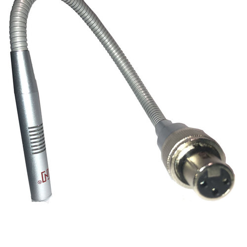 Norcon Communications C99X18 Gooseneck Microphone Silver XLR 18"