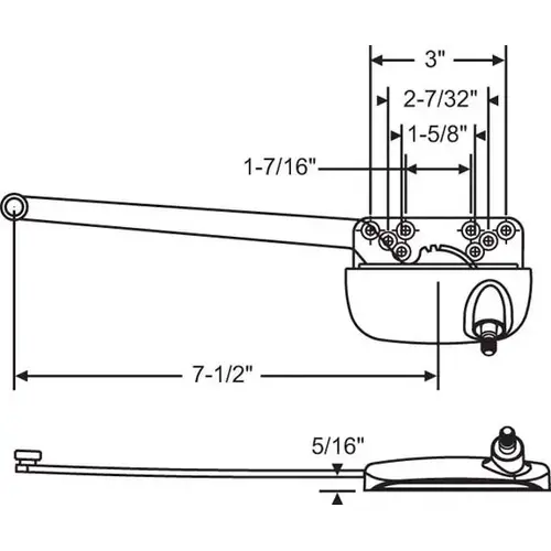 Ellipse Lh Csmt Opr 7-1/2in bronze