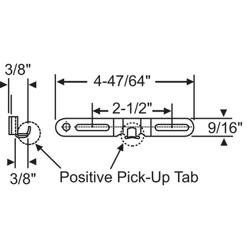 Keeper For Locking Hdle.