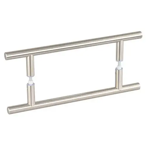 8in Pull Handle Brushed Nickel bacK-TO-Back Pull Handles ladder Style