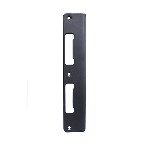 Latch And Deadbolt Strike non Handed For 1-3/4in F8709 thick Door Rustic Umber Finish