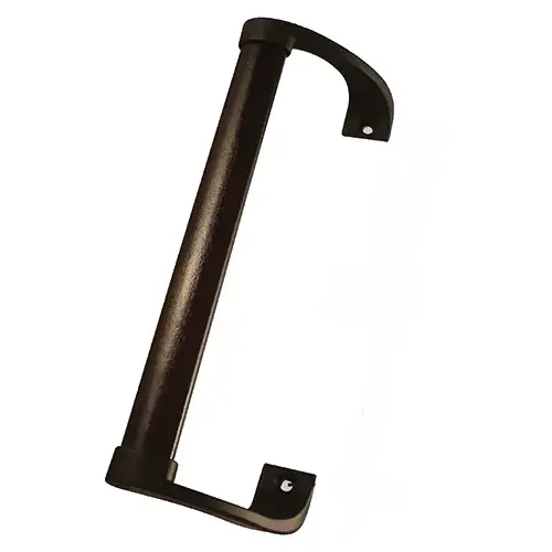 Patio Door Handle handle Set With Black Brackets pdh 50 Bk